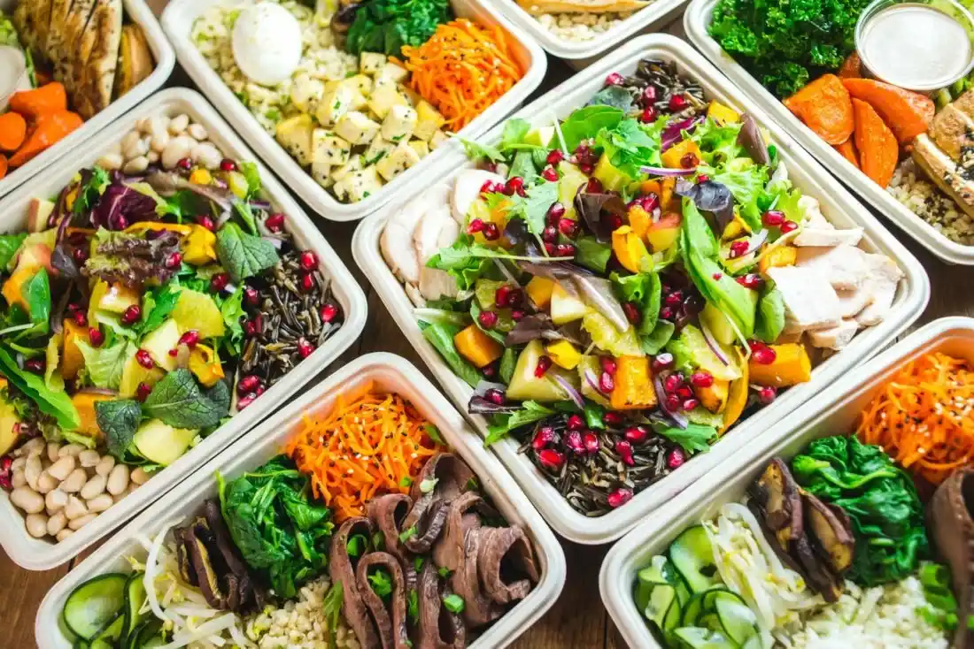 Fresh healthy meals